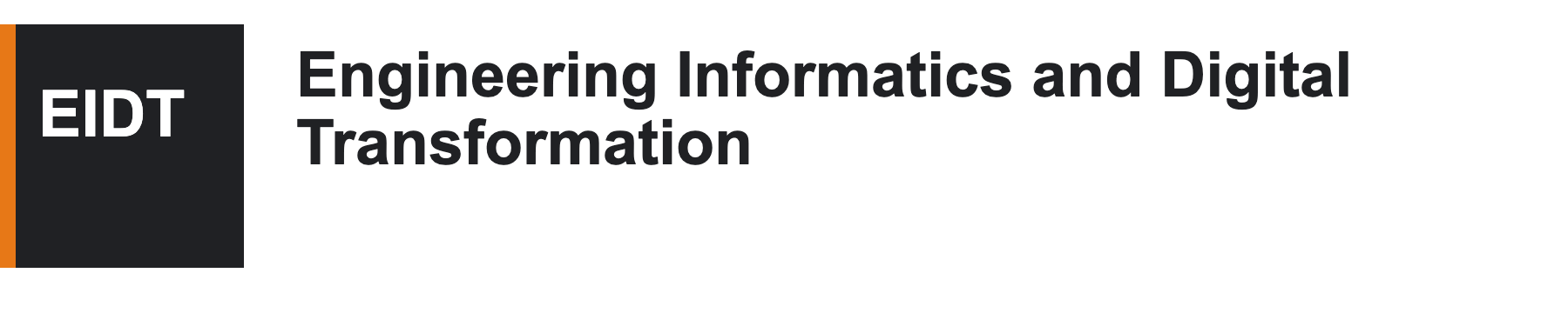 Engineering Informatics and Digital Transformation logo